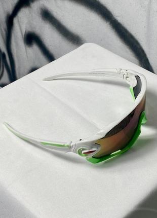 Очки треккинговые солнце защитные вело очки 2023 очки разноцветные с разноцветными линзами спортивные очки с луной модные очки3 фото