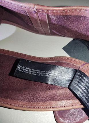 Кожаный пояс massimo dutti 2