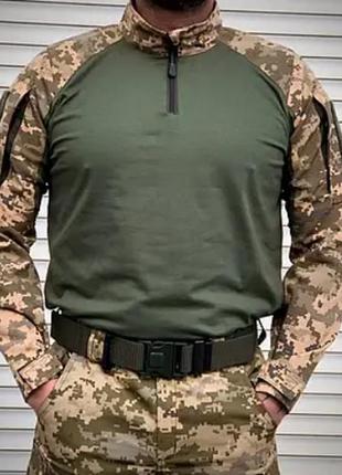 Тактическая военная рубашка   убакс пиксель армейская всу
