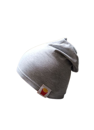 Шапка шапочка mcdonald's унісекс сіра еластична з логотипом