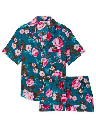Victoria´s victorias secret виктория сикрет пижама, костюм для сна flannel short pj set3 фото