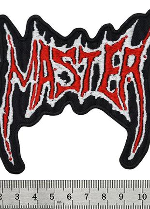 Нашивка master (usa death metal band) (ps-141)1 фото