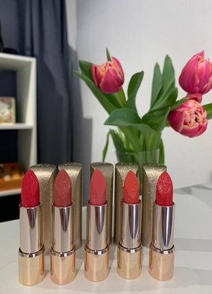 Набір із 5 губних помад clio rouge hell dia volume lip set special edition