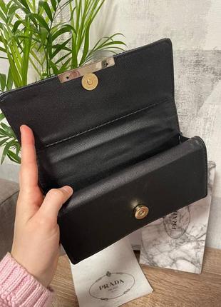 Гаманець турція текстиль чорний, гаманець жіночий з коробкою, гаманець в стилі christian dior кристіан діор4 фото