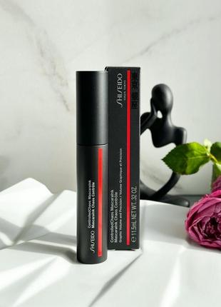 Туш для об'єму вій shiseido makeup controlled chaos mascaraink.1 фото