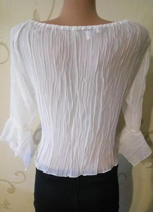 Легкая шелковая блузка туника футболка кофточка рубашка . шелк . размер12.3 фото