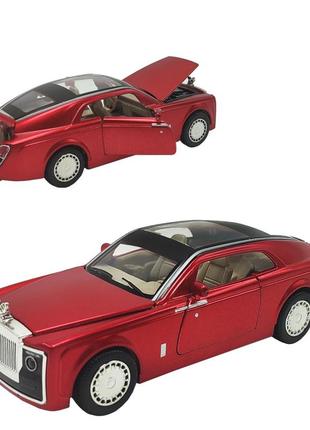 Детская инерционная машинка автосвіт limo toy as-2938 со звуком и светом (красный)