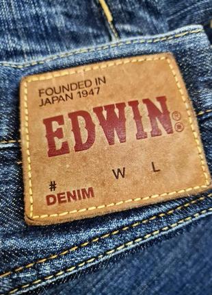 Джинси edwin,оригінал 100%, selvige, стиль prps, japanese denim,selvige.