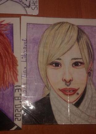 Продам мини рисунки jrock anime 4