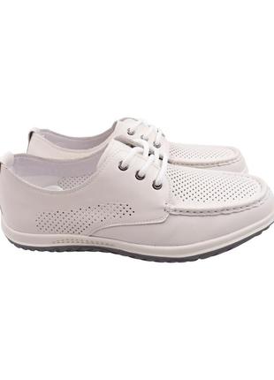 Туфлі чоловічі li fexpert молочні натуральна шкіра, 40