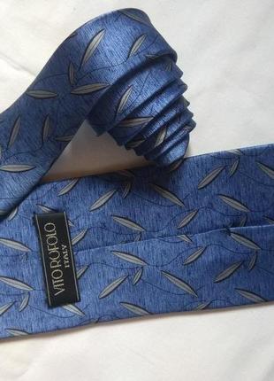Чоловіча краватка - 100% шовк - vito rufolo - hand made4 фото