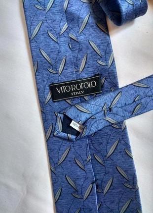 Чоловіча краватка - 100% шовк - vito rufolo - hand made5 фото