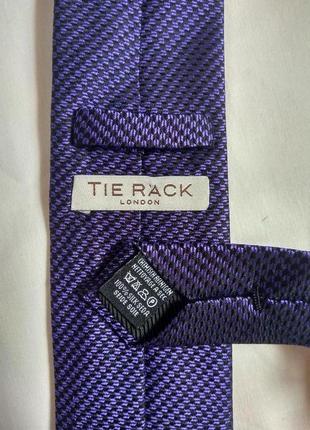 Шелковый галстук из шелка 100% шёлк tie rack london2 фото