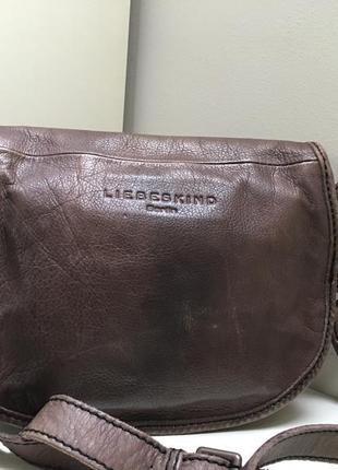 Шкіряна сумка крос боді liebeskind bag crossbody в стилі gucci5 фото