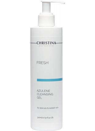 Азуленовий очисний гель для чутливої шкіри christina fresh azulene cleansing 250 мл