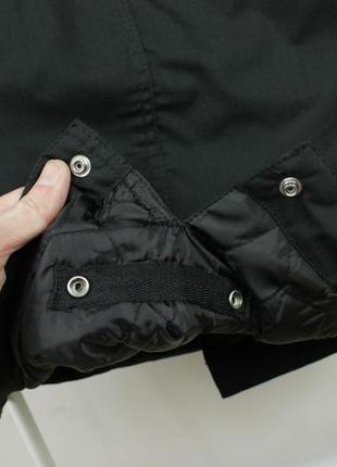 Качественная утепленная куртка парка h&amp;m black parka jacket9 фото