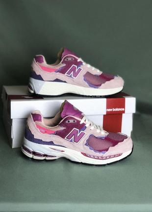 Кроссовки женские new balance 2002r Sportschuhe violet