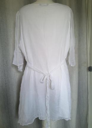 100% вискоза женская нарядная блузка блузка натуральная туника вышивкой жемчугом батал фотосессия2 фото