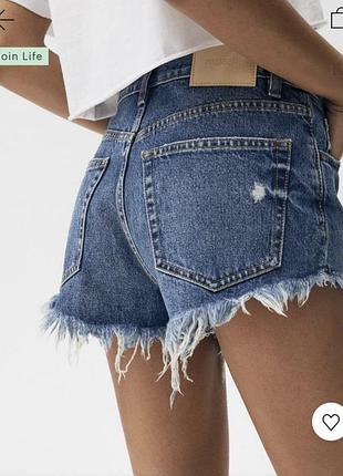 Джинсові шорти pull and bear