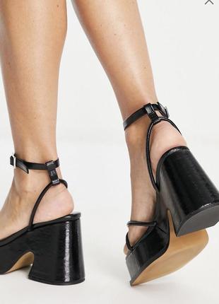 Босоножки на платформе мюли topshop3 фото