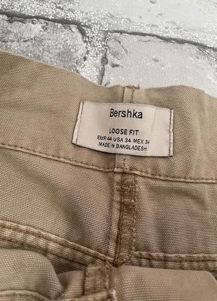 Bershka cargo  мужские брюки карго/чиносы4 фото