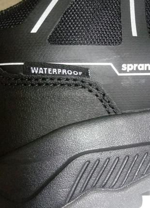 Кроссовки черные waterproof с сеткой6 фото