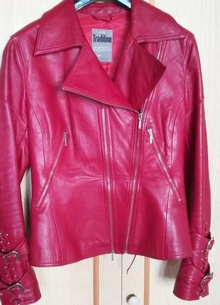 Кожаная куртка косуха, курточка кожаная