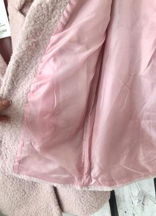 Пальто детское подростковое весна-осень турция 🇹🇷 100% хлопка розовое для девушек 140,146,152,158,1642 фото