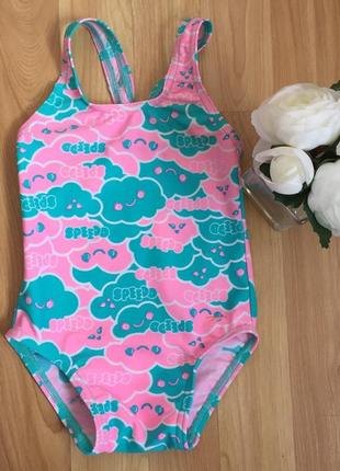 Фирменный купальник speedo малышке 6-9 месяцев состояние нового