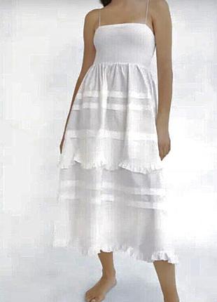 Шикарный летний сарафан zara