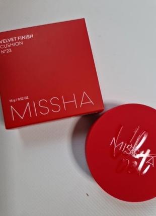 Кушон missha с матовым финишем