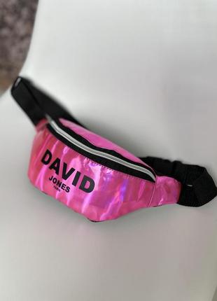 Бананка лак david jones темно-рожевий