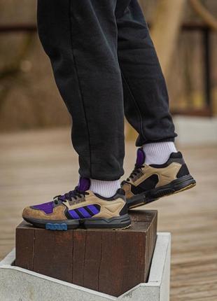 Кросівки adidas zx torsion packet shoes mega violet6 фото