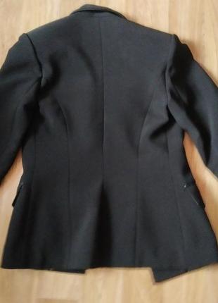 Пиджак черный женский, школьный пиджак2 фото