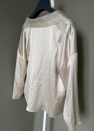 Роскошная шелковая блуза miorgio armani pp 364 фото
