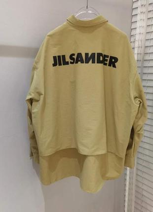 Рубашка в стиле сандер jil sander