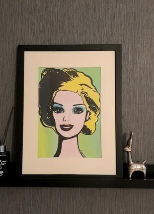 Pop art barbie sale