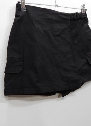Шорты-юбка женские плотные cotton cropp, 48-50 ukr, 176nd (только в указанном размере, только 1 шт)4 фото
