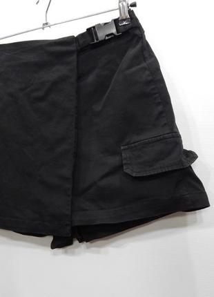 Шорты-юбка женские плотные cotton cropp, 48-50 ukr, 176nd (только в указанном размере, только 1 шт)6 фото