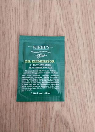 Kiehl`s чоловічий зволожувальний гель проти жирного блиску oil eliminator 24-hour anti-shine moisturizer
