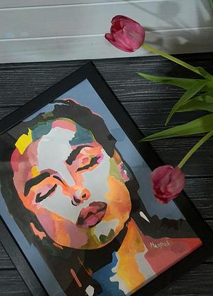 Картина поп арт, модерн "умиротворение"