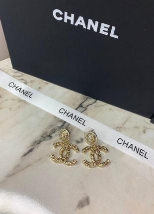 Брендовые серьги в позолоте. люкс качество
