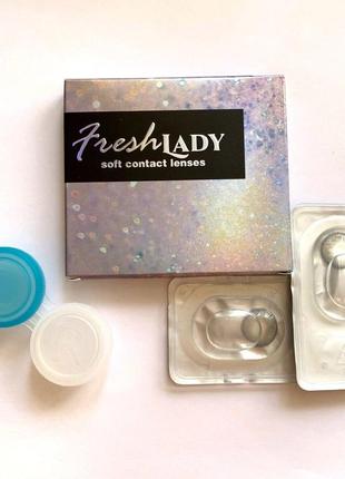 Цветные линзы без диоптрий fresh lady 2