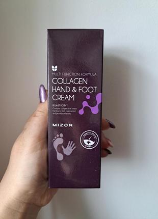 Крем для рук та ніг collagen hand & foot cream з колагеном, 100 мл1 фото