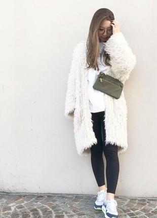 Ефектний мохнатий кардиган тедді хутряного marks&spenser.