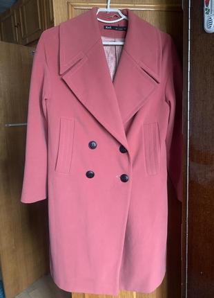 Рожеве пальто укр бренду3 фото
