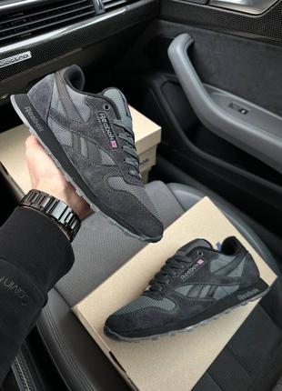 Чоловічі кросівки reebok classic dark grey