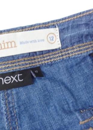 Next. джинсы укороченные на хлястиках. xl размер2 фото
