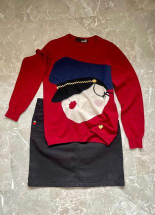 Юбка и свитер moskino love