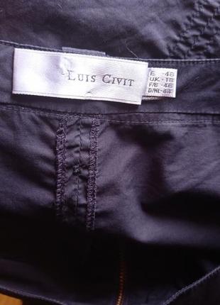 Luis civit брендовое хлопковое платье luis civit,p.e48/наш 52-546 фото